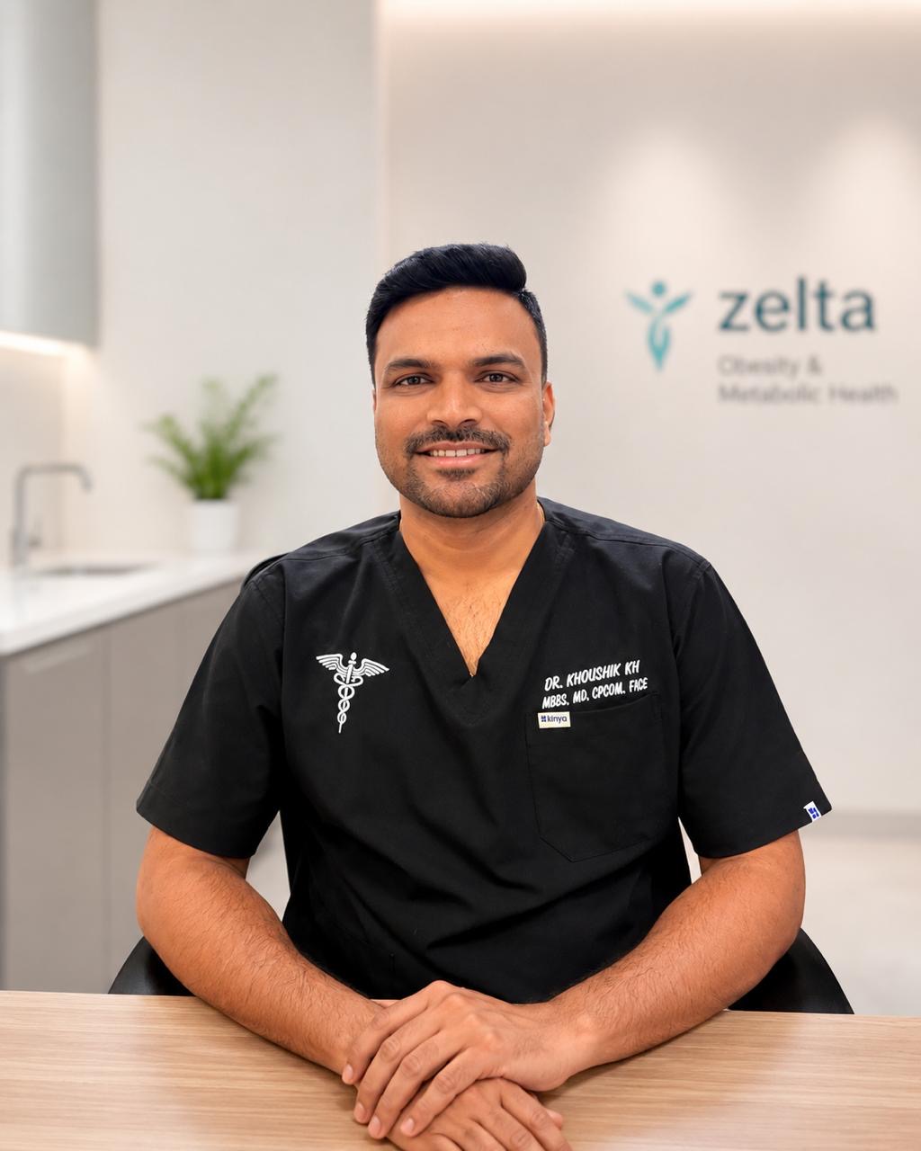 Dr Khoushik KH, Diabetology & cardiology